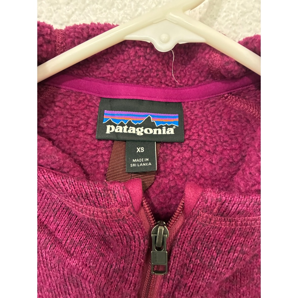 Patagonia Women Better Sweater Full Zip Hoodie Jacket Pink XS 25538 - Picture 3 of 5